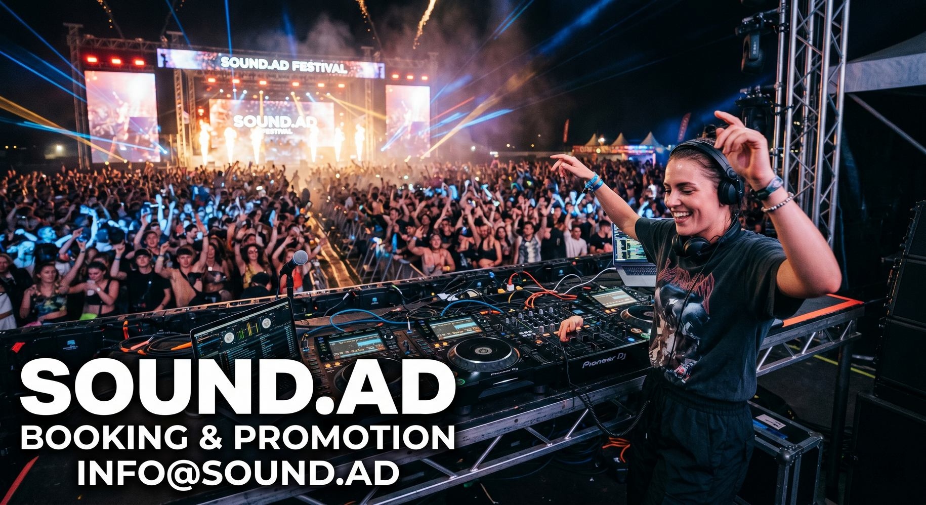 SOUND.AD Electronic Music Promotion — Festival Stage